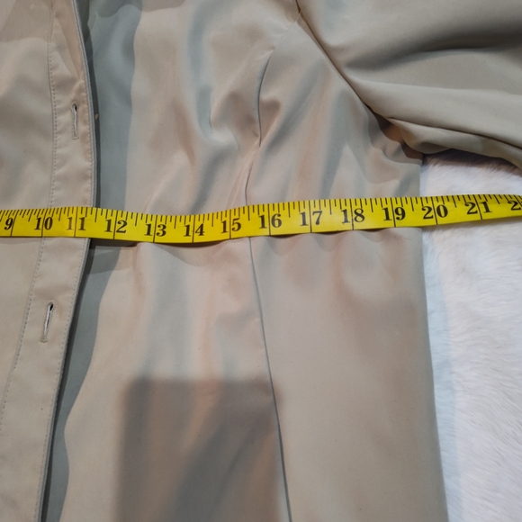 Casual Corner Annex Taupe Raincoat - Picture 6 of 16